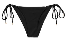 Cargar imagen en el visor de la galería, Bottom Shimmer-Black Cheeky-Rope
