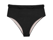 Cargar imagen en el visor de la galería, Bottom Shimmer-Black Hotpants
