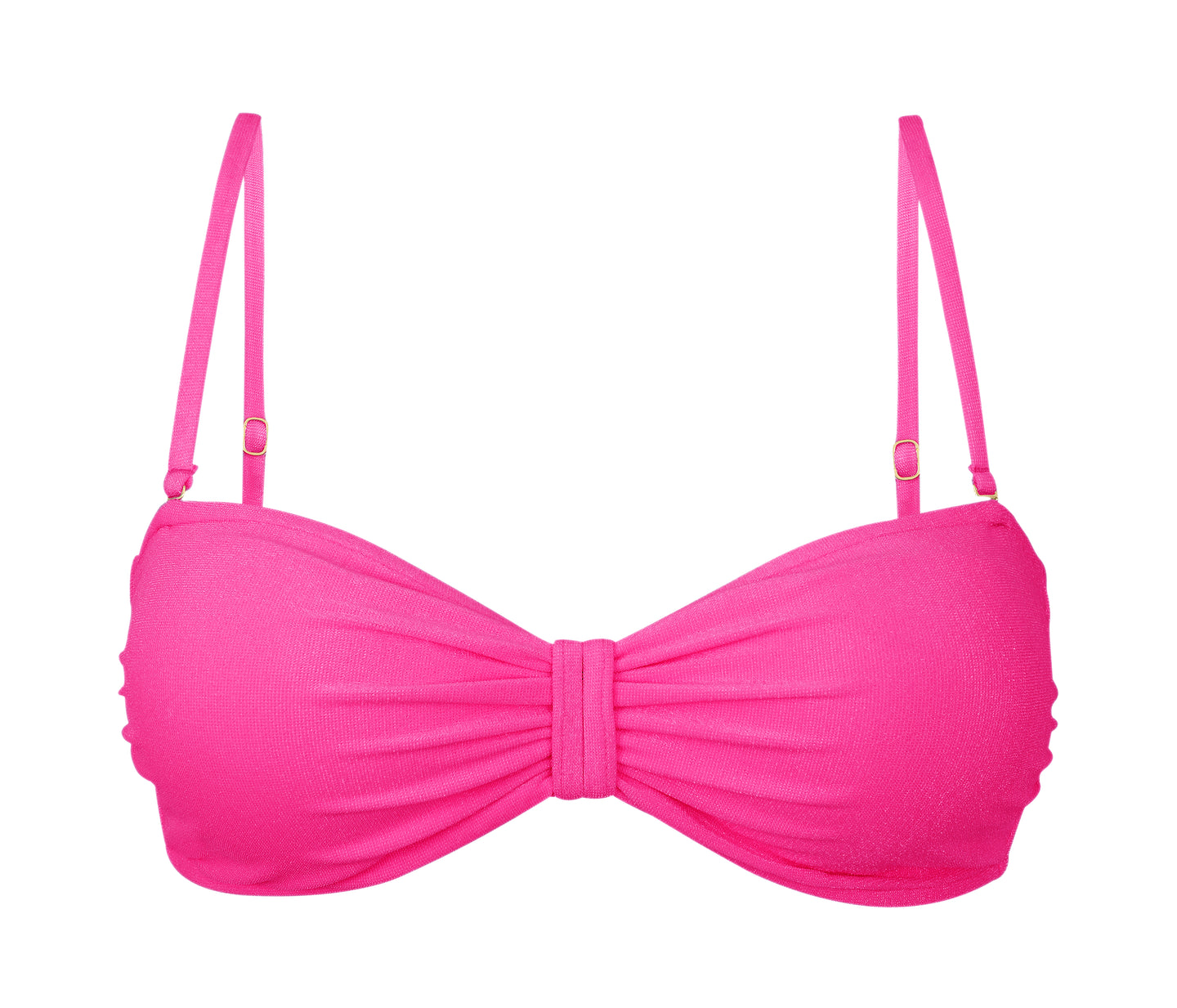 Top Malibu-Rosa Bandeau-Duo