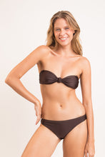 Cargar imagen en el visor de la galería, Top Shimmer-Coffee Bandeau-Joy
