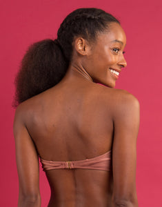 Top Shimmer-Copper Bandeau-Joy