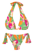 Cargar imagen en el visor de la galería, Set Green-Bloom Halter-Double Italy
