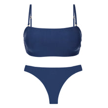 Cargar imagen en el visor de la galería, Set Navy Bandeau-Reto Nice-Fio
