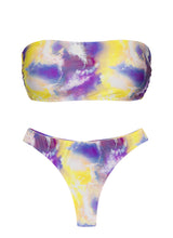 Cargar imagen en el visor de la galería, Set Tiedye-Purple Bandeau-Reto Fio
